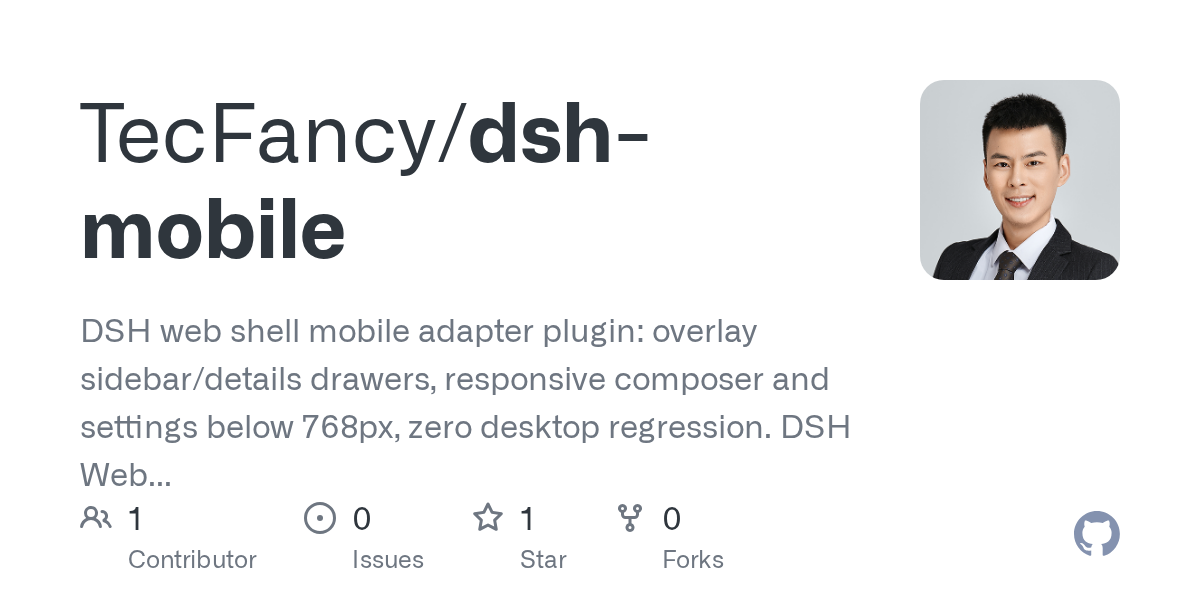 TecFancy/dsh-mobile Screenshot preview