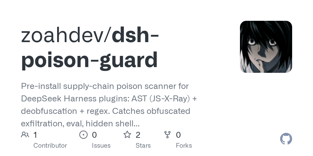 zoahdev/dsh-poison-guard Screenshot preview