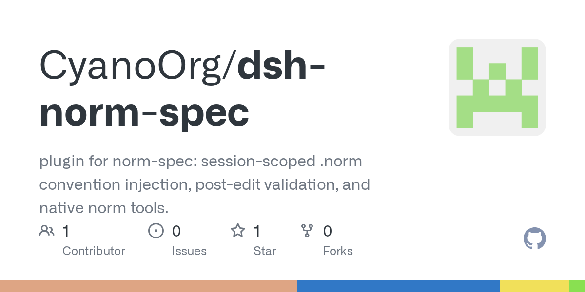 CyanoOrg/dsh-norm-spec Screenshot preview