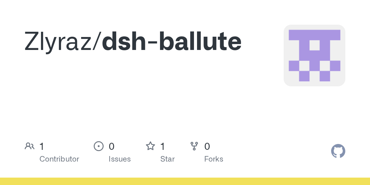 Zlyraz/dsh-ballute Screenshot preview