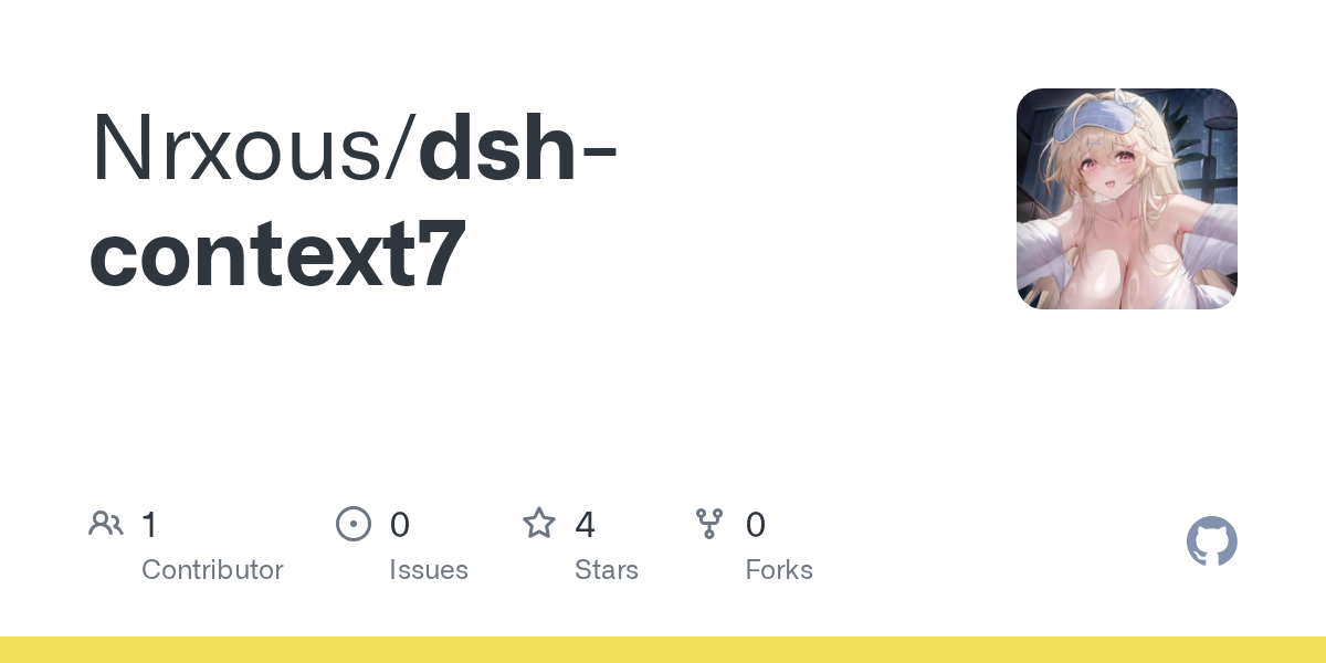Nrxous/dsh-context7 Screenshot preview