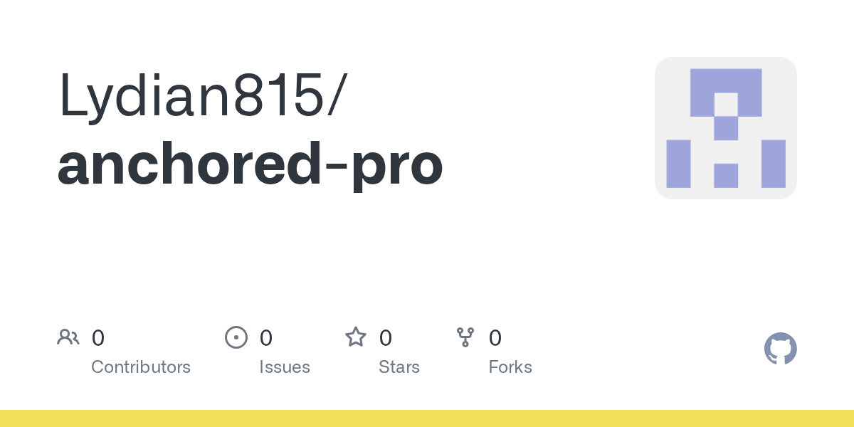 Lydian815/anchored-pro Screenshot preview