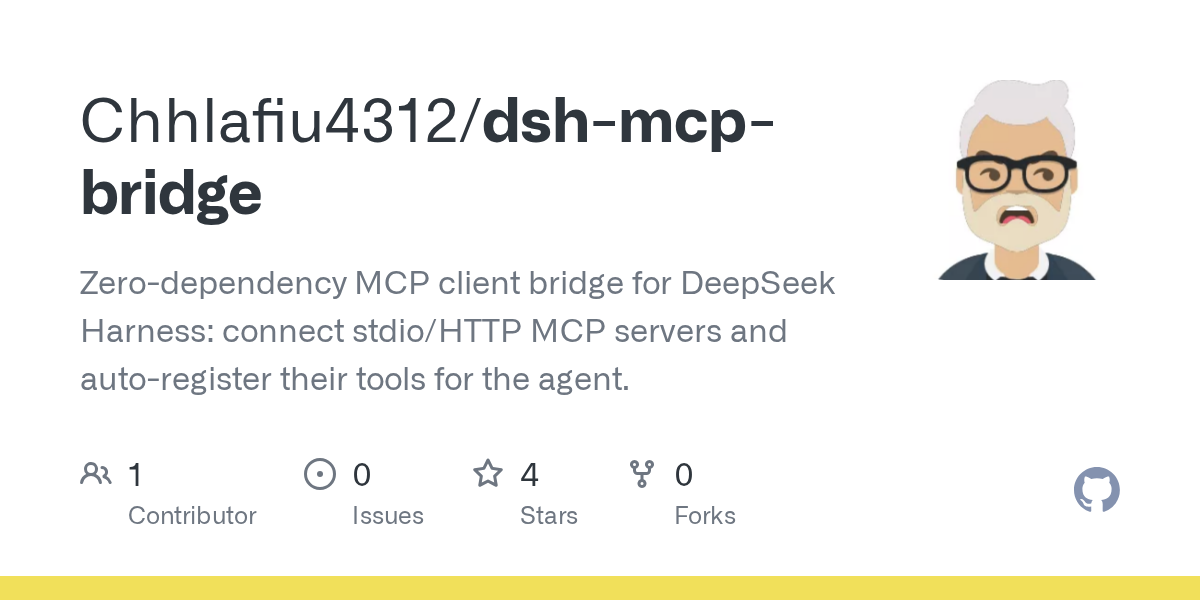 Chhlafiu4312/dsh-mcp-bridge Screenshot preview