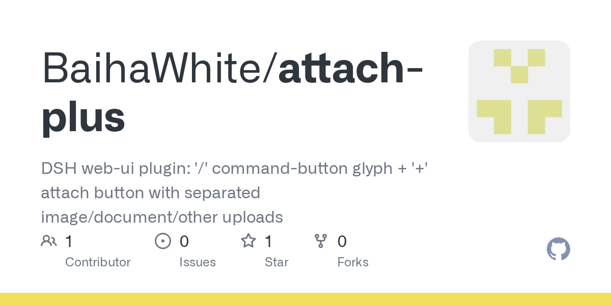 BaihaWhite/attach-plus Screenshot preview