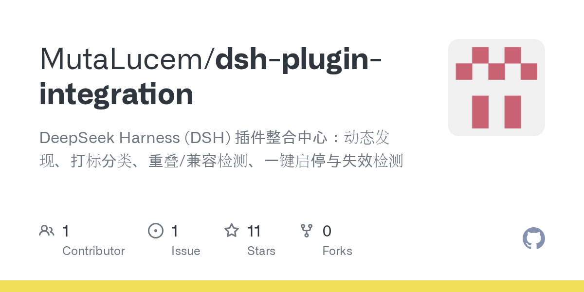MutaLucem/dsh-plugin-integration Screenshot preview