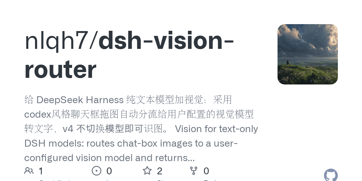 nlqh7/dsh-vision-router Screenshot preview