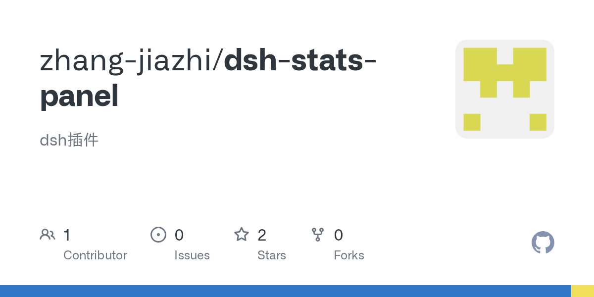 zhang-jiazhi/dsh-stats-panel Screenshot preview