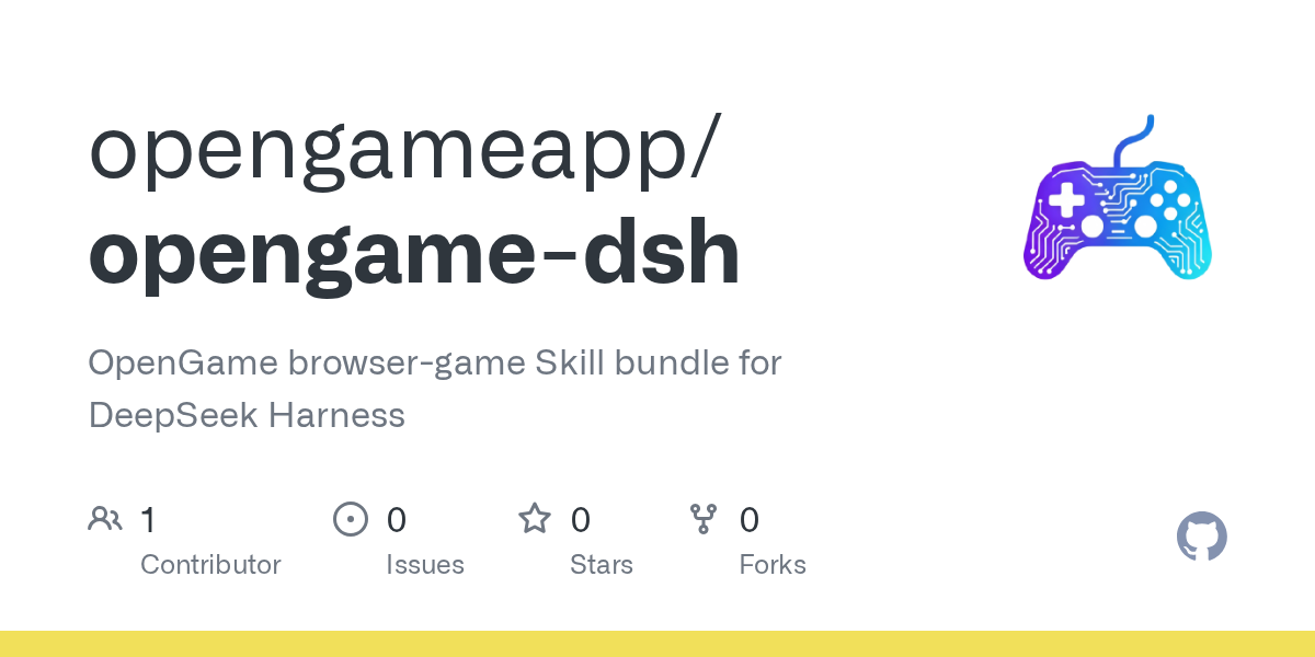 opengameapp/opengame-dsh Screenshot preview
