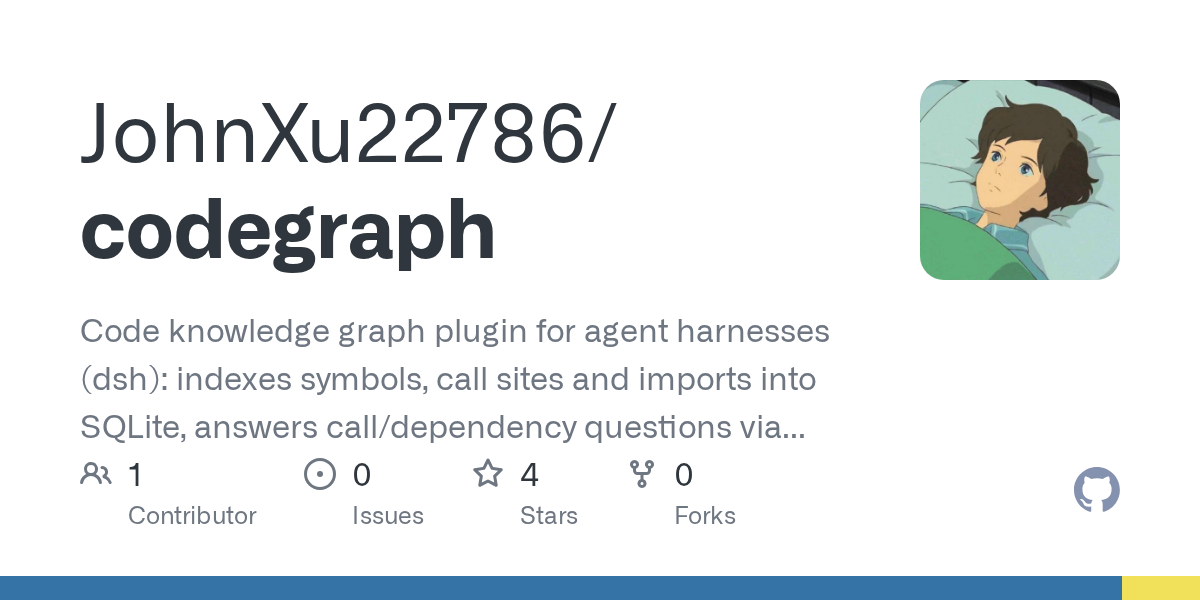 JohnXu22786/codegraph Screenshot preview