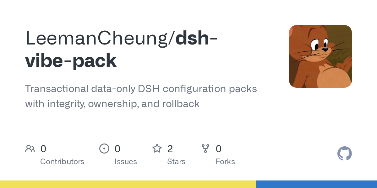 LeemanCheung/dsh-vibe-pack Screenshot preview