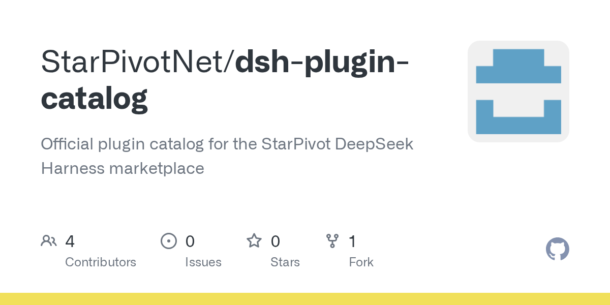 StarPivotNet/dsh-plugin-catalog Screenshot preview