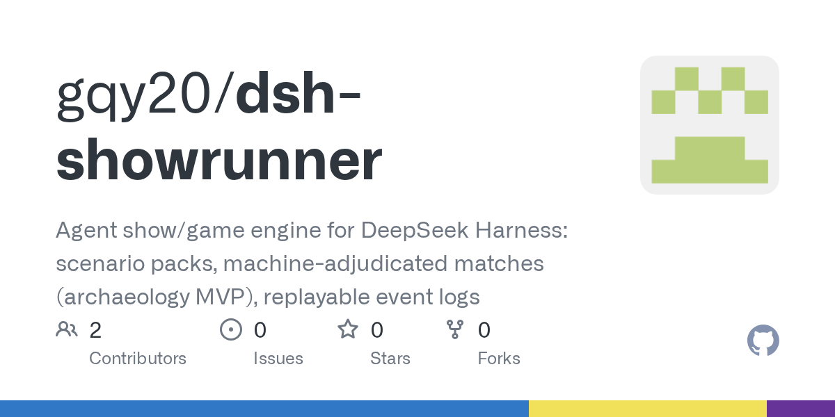 gqy20/dsh-showrunner Screenshot preview