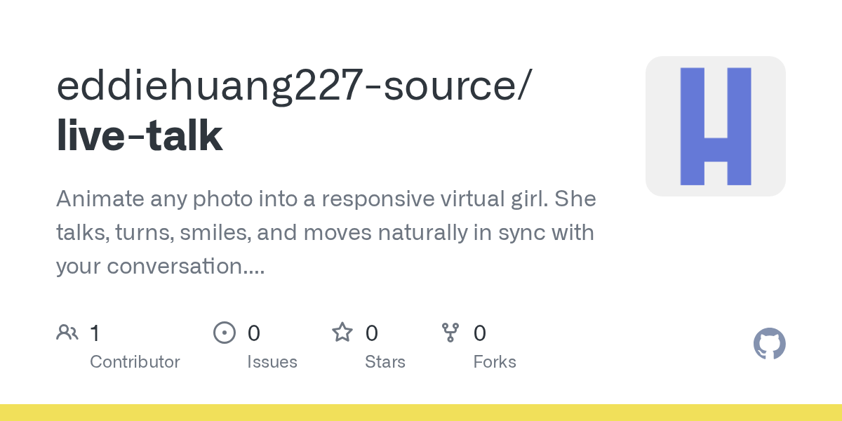 eddiehuang227-source/live-talk Screenshot preview