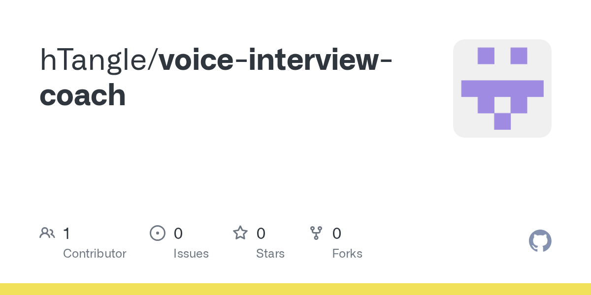 hTangle/voice-interview-coach Screenshot preview