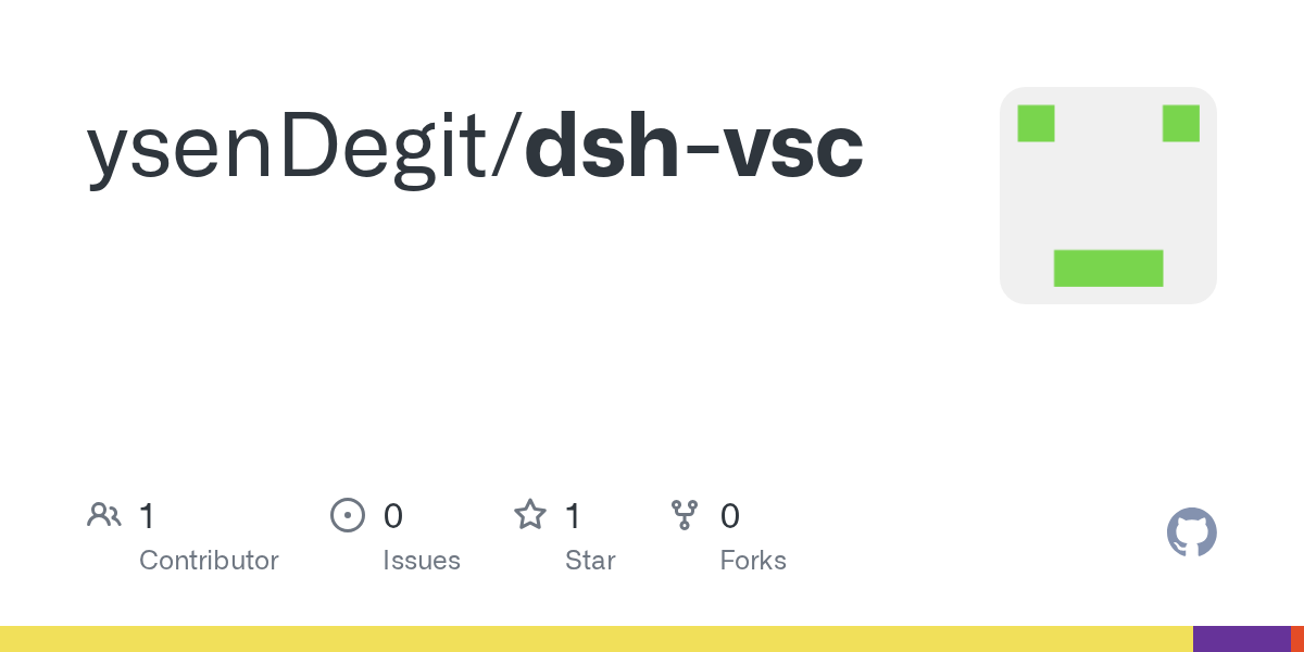 ysenDegit/dsh-vsc Screenshot preview
