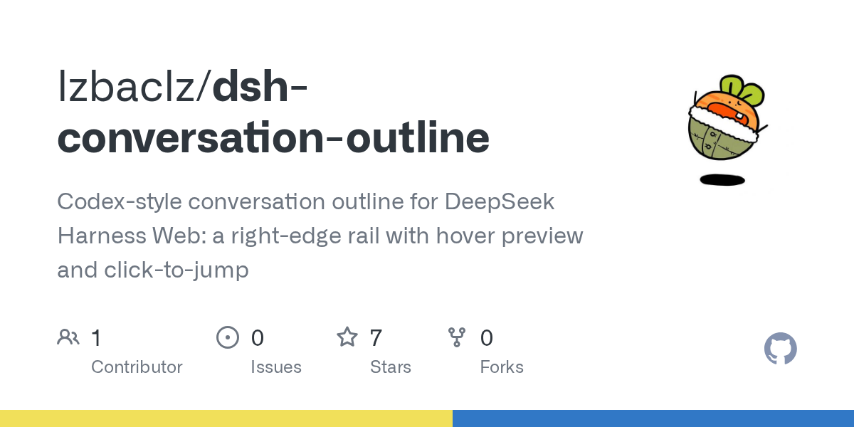 lzbaclz/dsh-conversation-outline Screenshot preview
