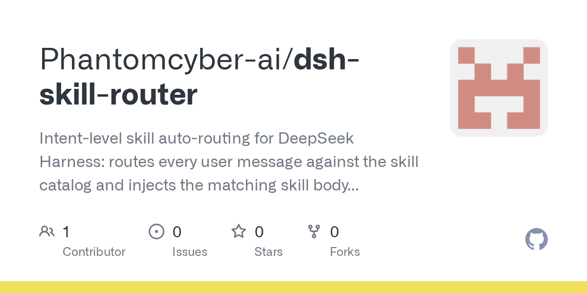 Phantomcyber-ai/dsh-skill-router Screenshot preview