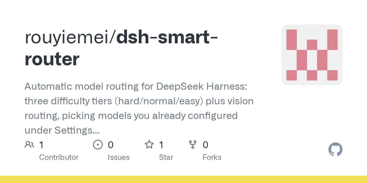 rouyiemei/dsh-smart-router Screenshot preview