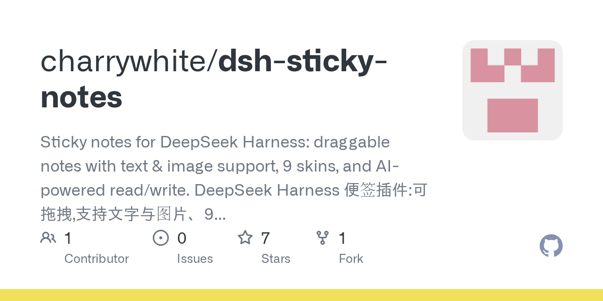 charrywhite/dsh-sticky-notes Screenshot preview