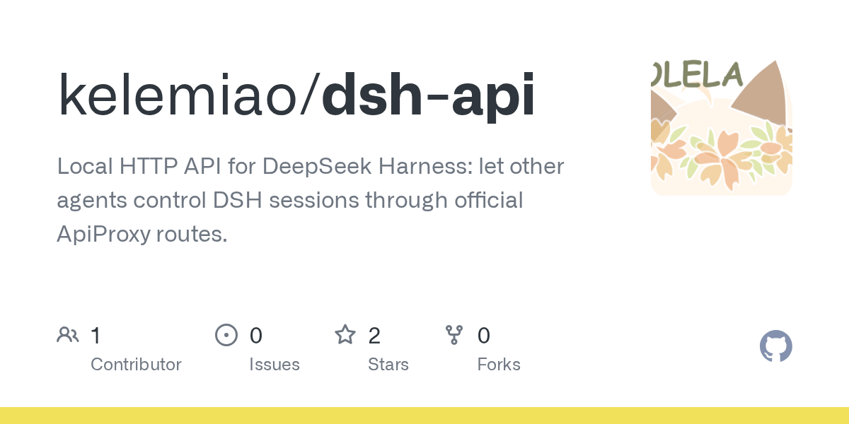 kelemiao/dsh-api Screenshot preview