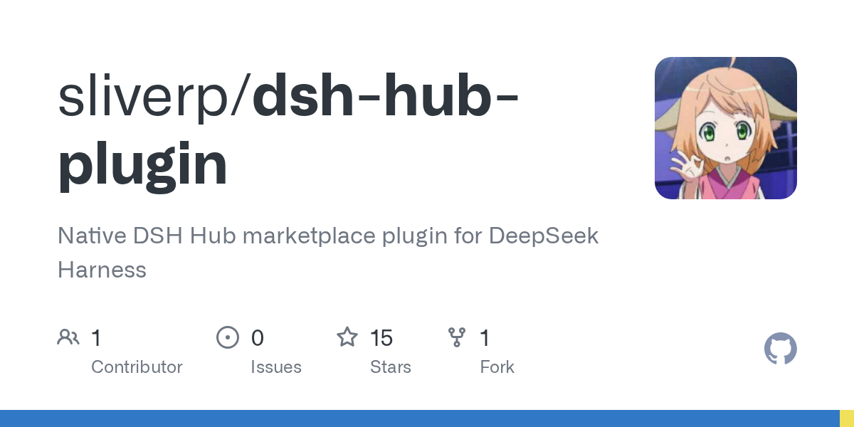 sliverp/dsh-hub-plugin Screenshot preview
