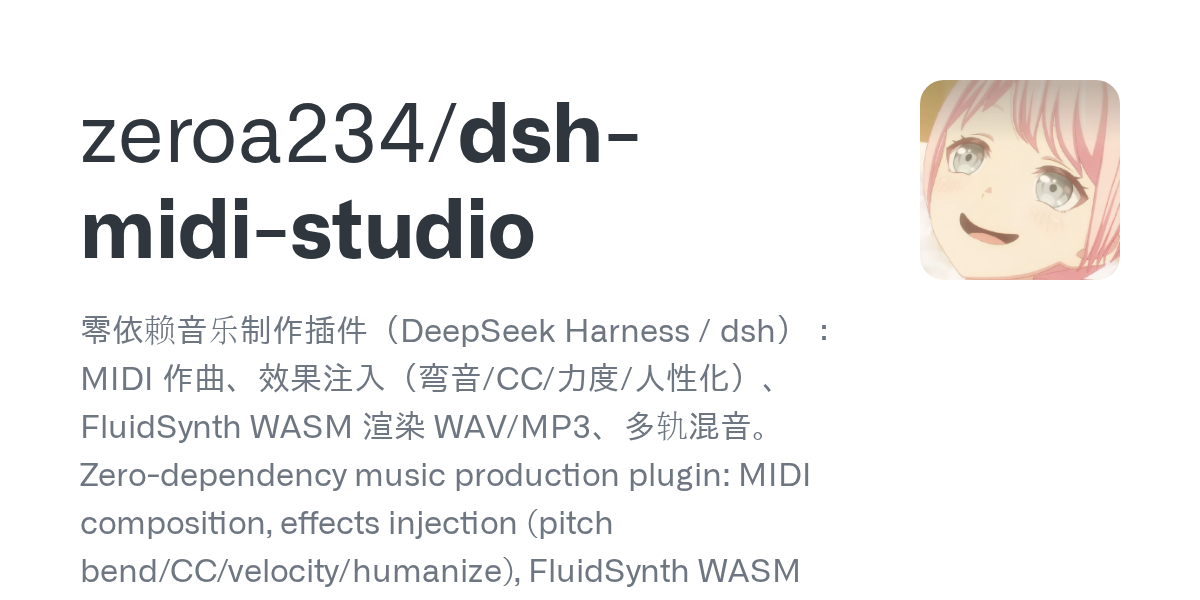zeroa234/dsh-midi-studio Screenshot preview