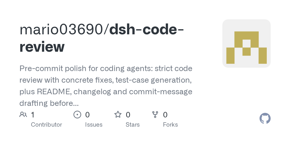 mario03690/dsh-code-review Screenshot preview