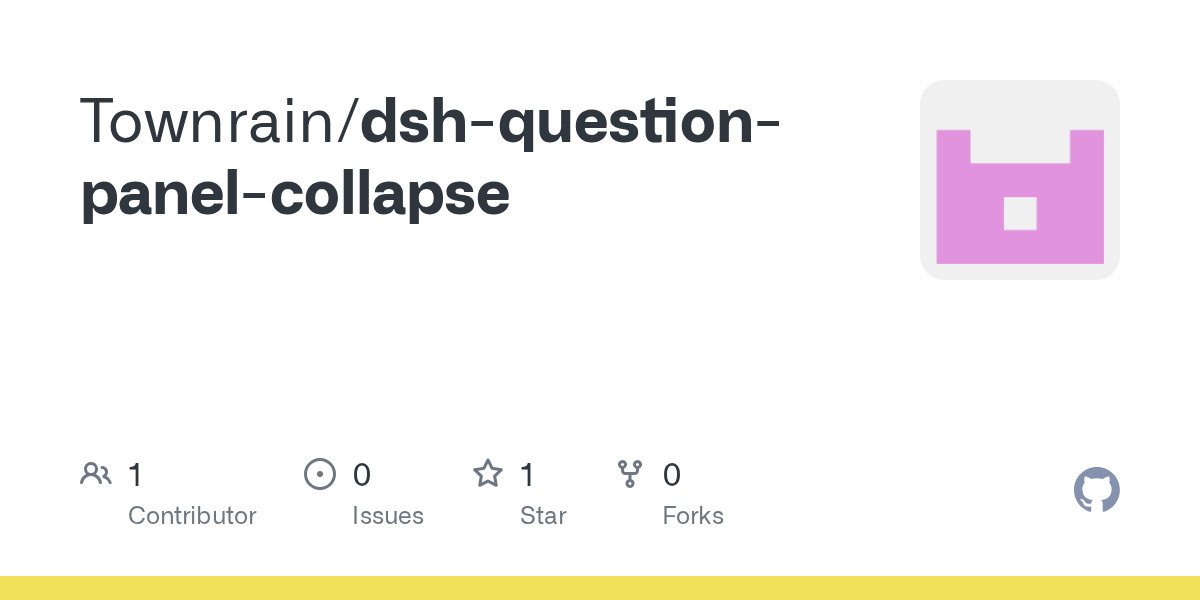 Townrain/dsh-question-panel-collapse Screenshot preview