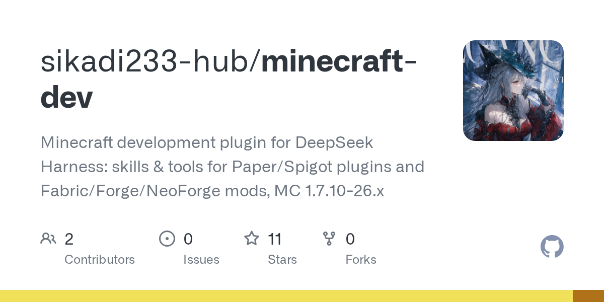 sikadi233-hub/minecraft-dev Screenshot preview
