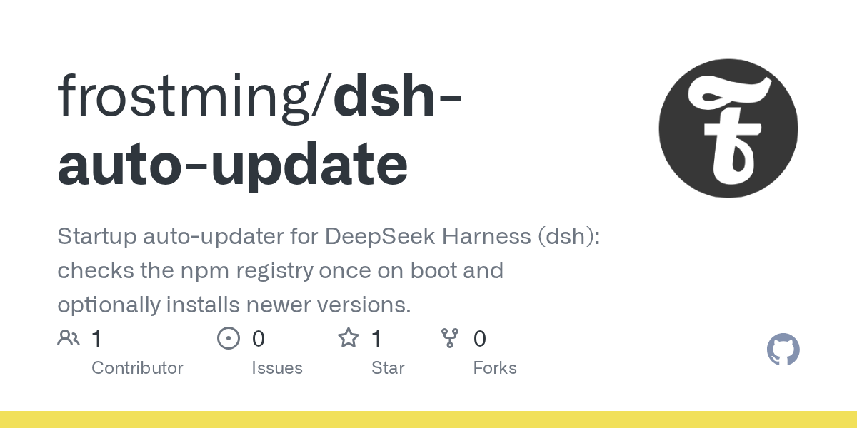 frostming/dsh-auto-update Screenshot preview