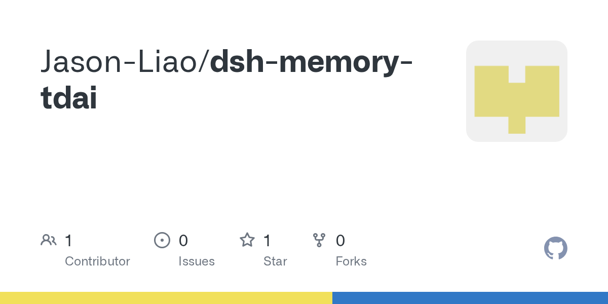 Jason-Liao/dsh-memory-tdai Screenshot preview