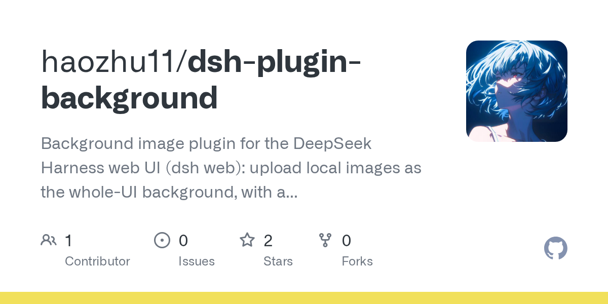 haozhu11/dsh-plugin-background Screenshot preview