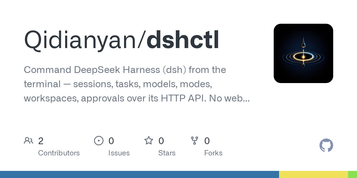 Qidianyan/dshctl Screenshot preview