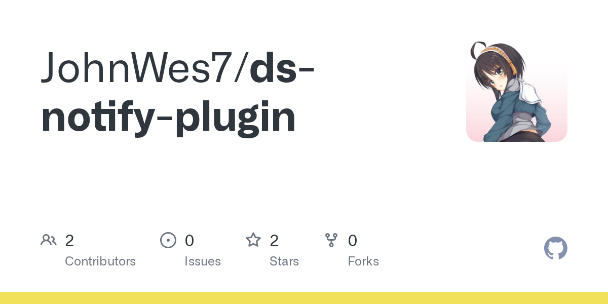 JohnWes7/ds-notify-plugin Screenshot preview