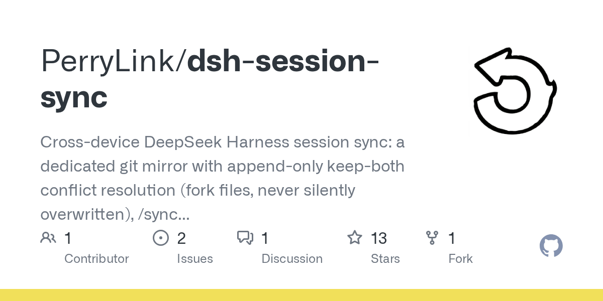 PerryLink/dsh-session-sync Screenshot preview