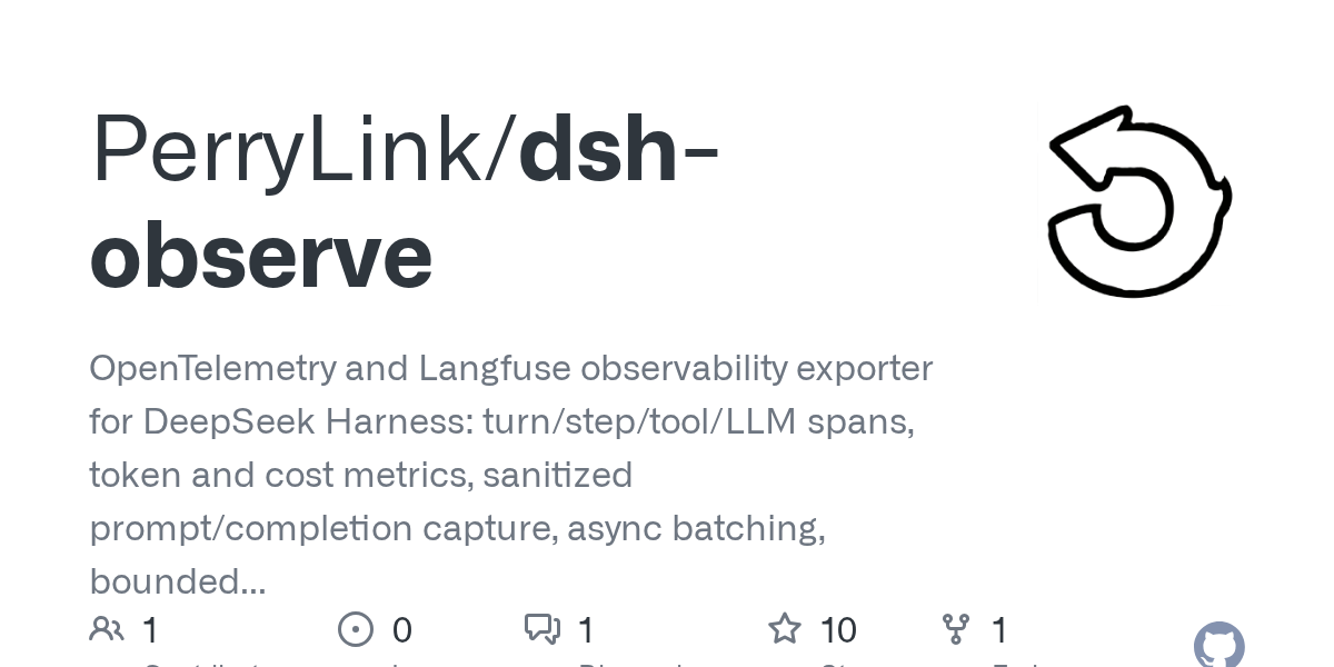 PerryLink/dsh-observe Screenshot preview