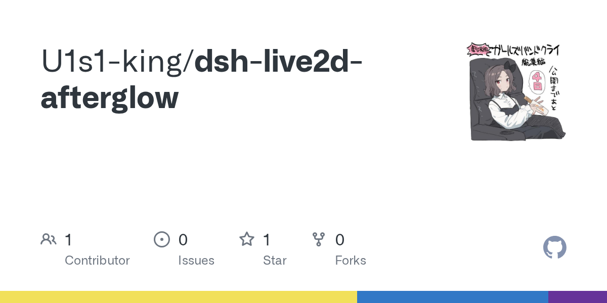 U1s1-king/dsh-live2d-afterglow Screenshot preview