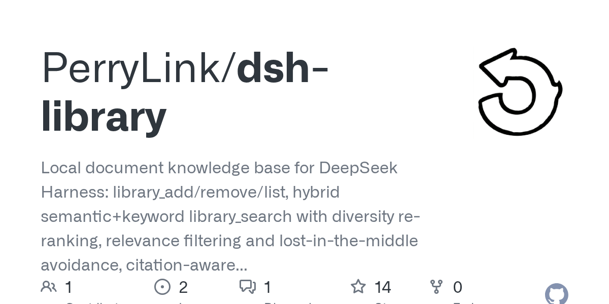 PerryLink/dsh-library Screenshot preview