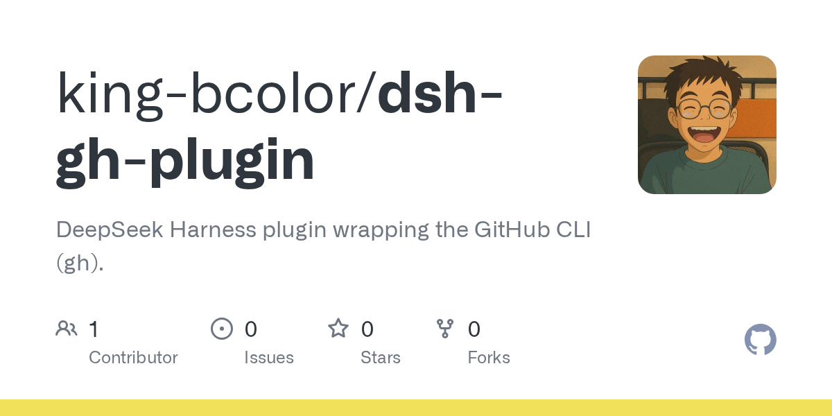 king-bcolor/dsh-gh-plugin Screenshot preview