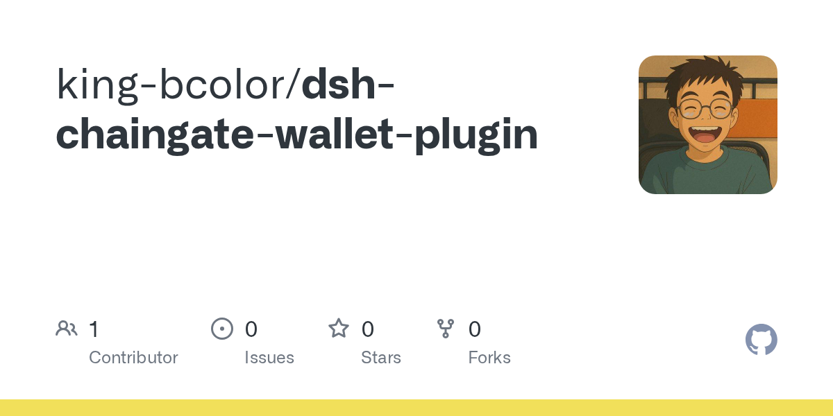 king-bcolor/dsh-chaingate-wallet-plugin Screenshot preview