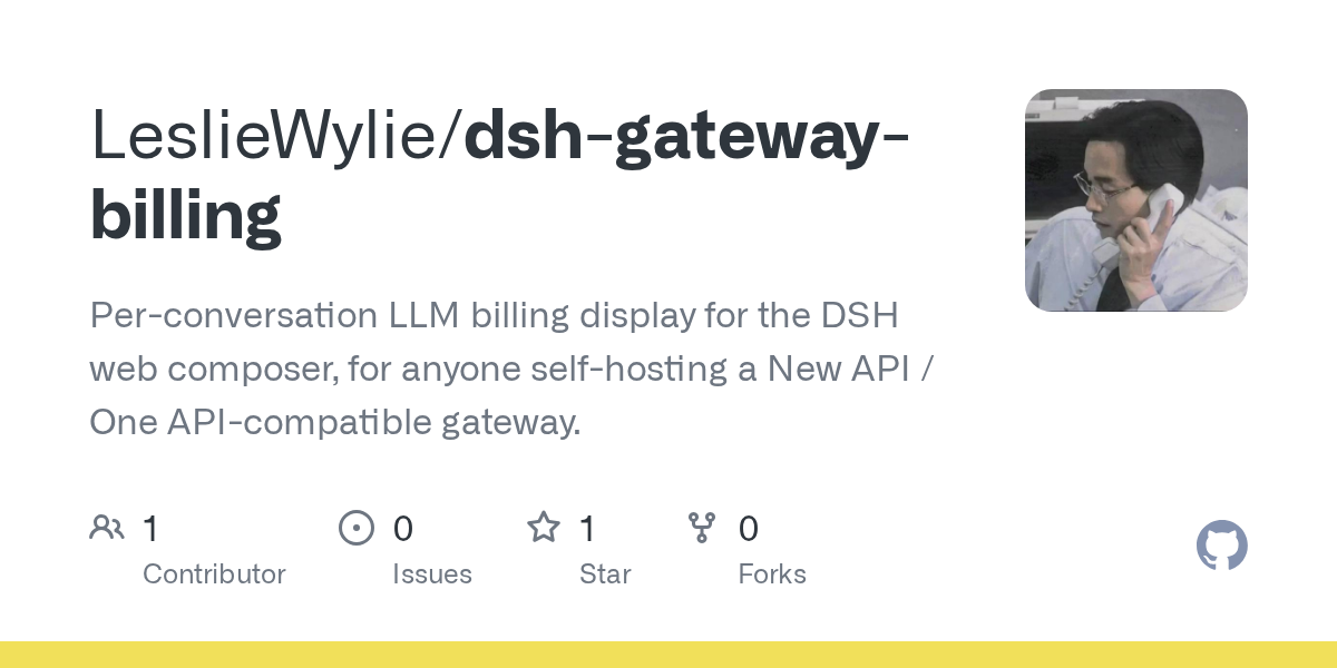 LeslieWylie/dsh-gateway-billing Screenshot preview