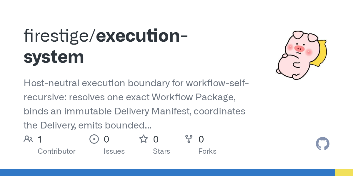 firestige/wsr-execution Screenshot preview