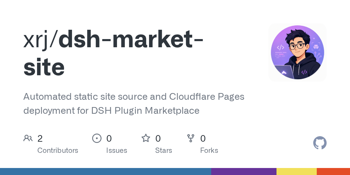 xrj/dsh-market-site Screenshot preview