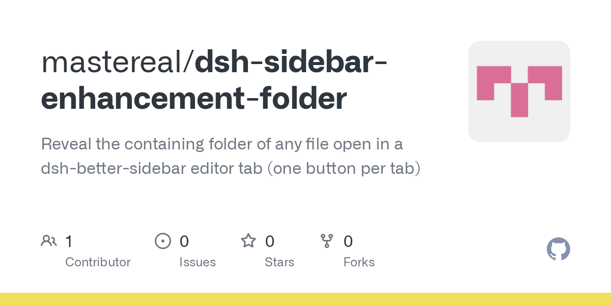 mastereal/dsh-sidebar-enhancement-folder Screenshot preview