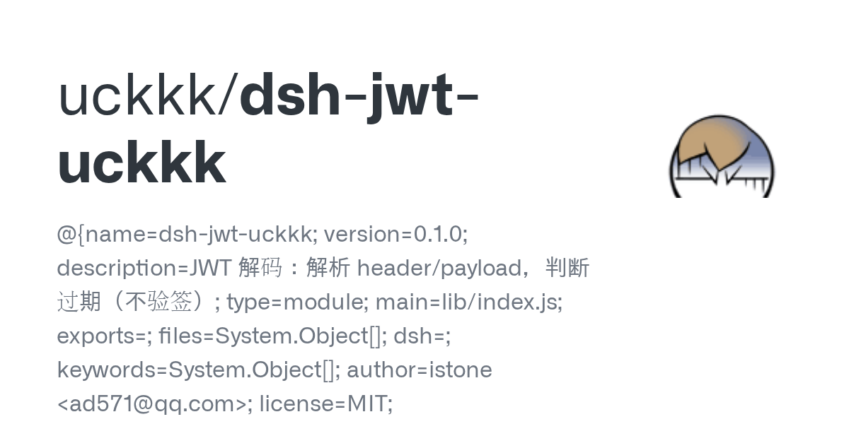 uckkk/dsh-jwt-uckkk Screenshot preview