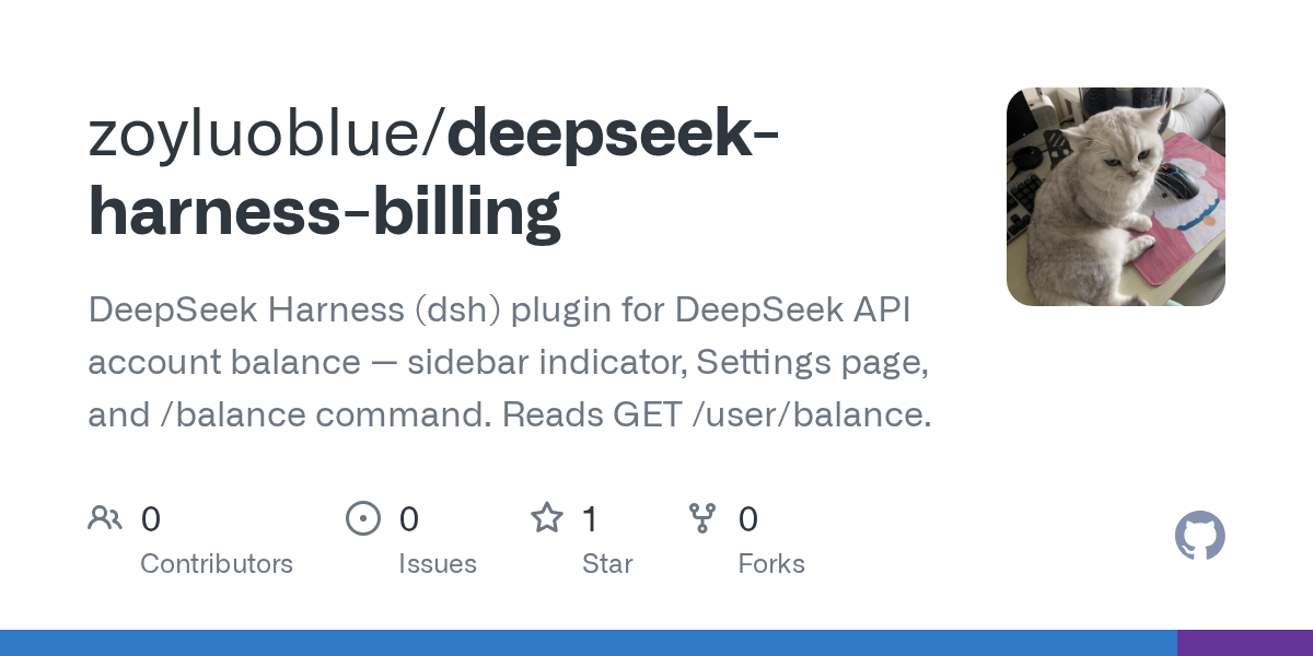 zoyluoblue/deepseek-harness-billing Screenshot preview