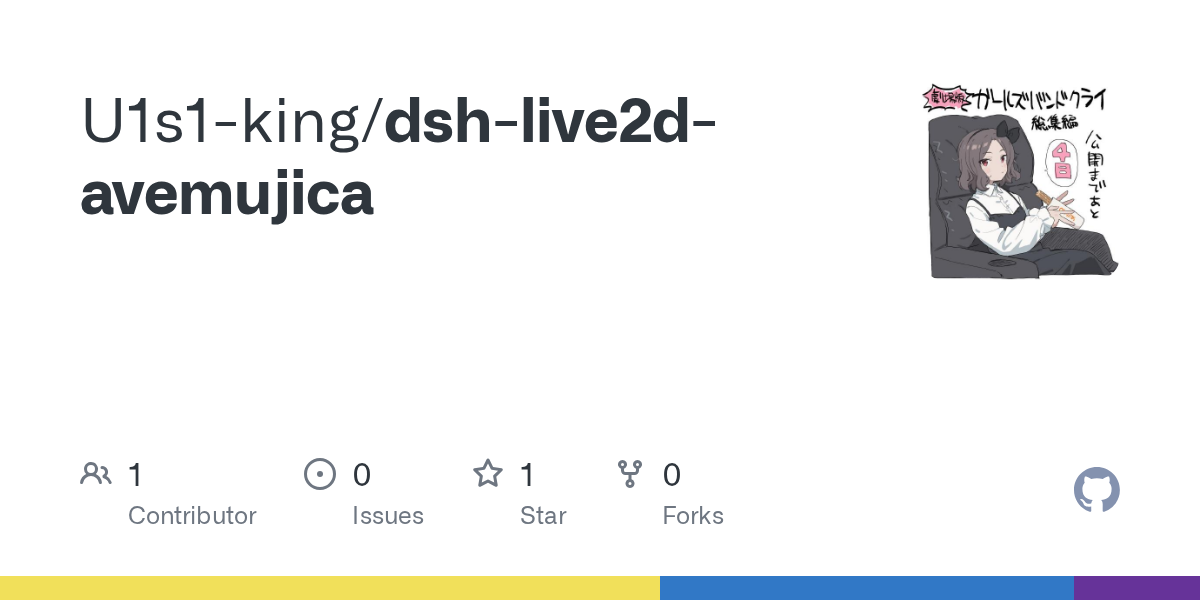 U1s1-king/dsh-live2d-avemujica Screenshot preview