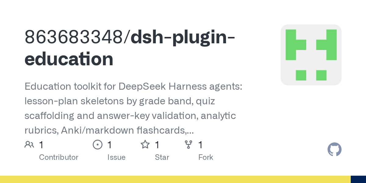 863683348/dsh-plugin-education Screenshot preview