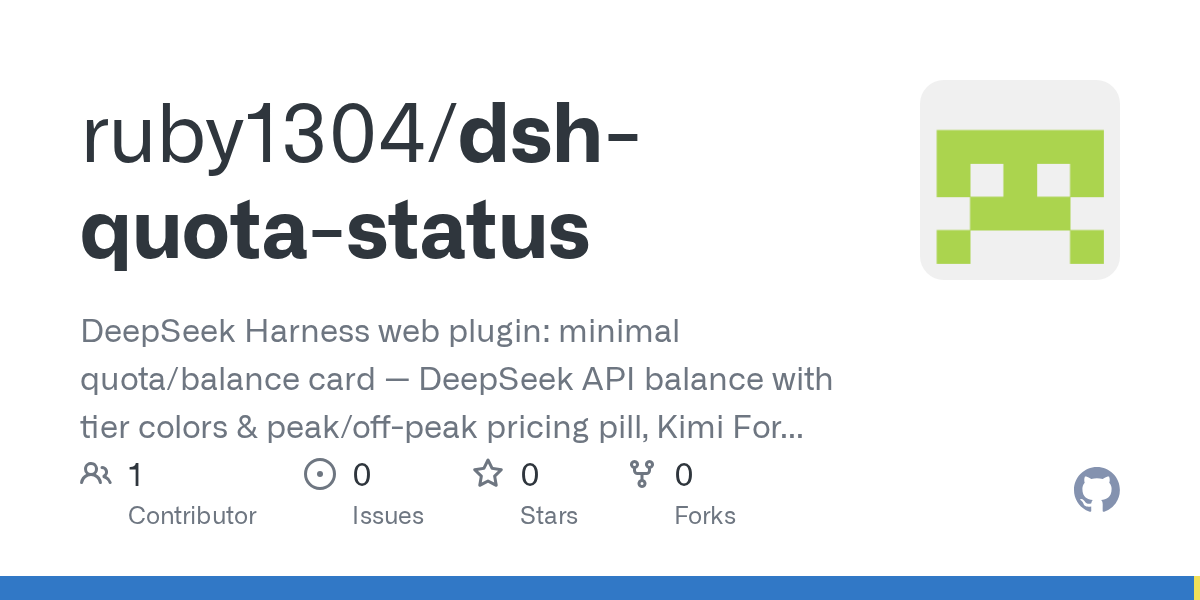 ruby1304/dsh-quota-status Screenshot preview