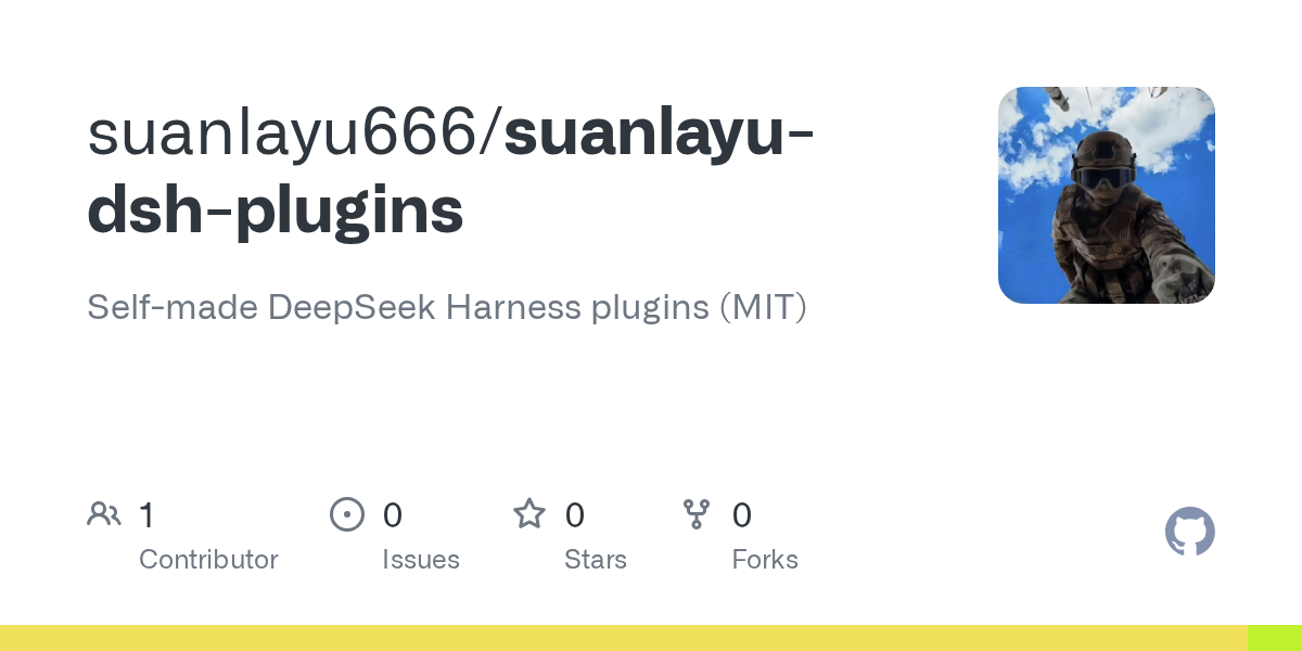 suanlayu666/suanlayu-dsh-plugins Screenshot preview